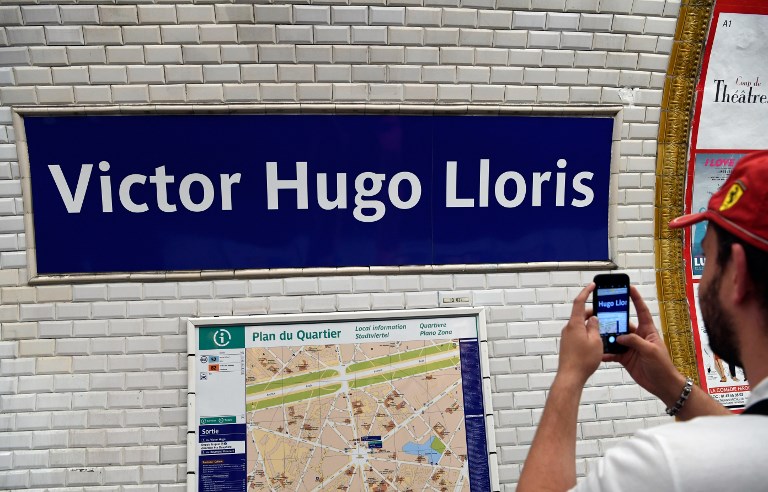 En París honran a los campeones en las estaciones del metro