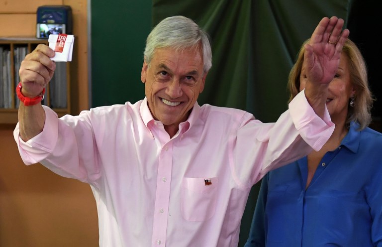 Exmandatario Sebastián Piñera gana las elecciones presidenciales en Chile