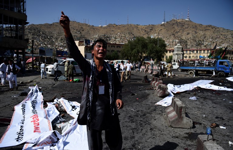 Balance de atentado en Kabul asciende 80 muertos y 200 heridos