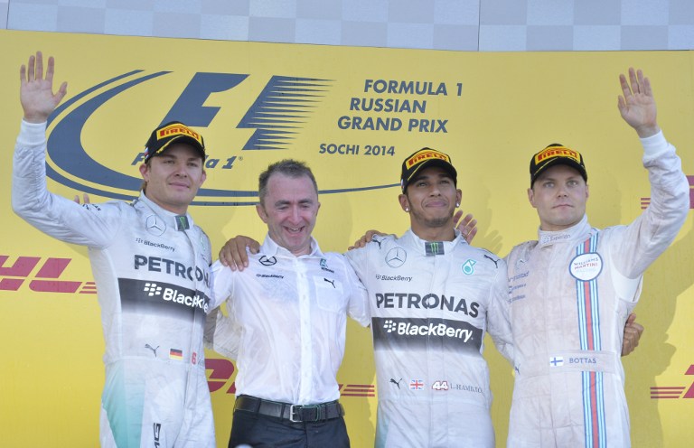 Hamilton más líder del mundial de F1 al ganar el Gran Premio de Rusia