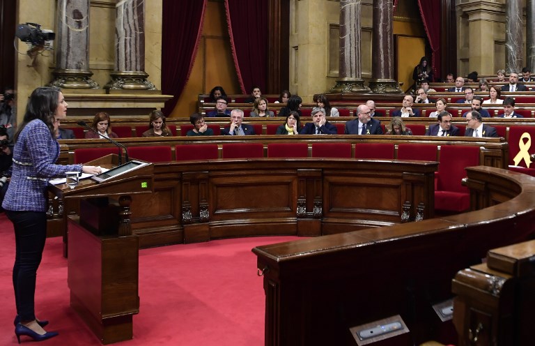 Elección de un nuevo presidente catalán bloqueada de momento