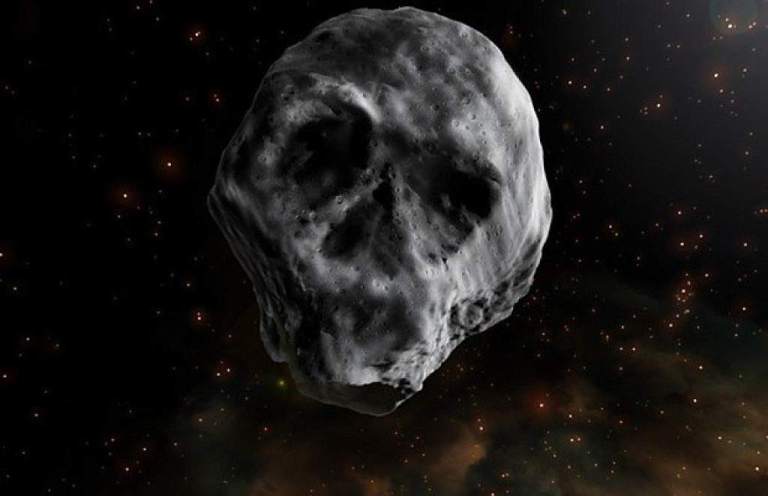 Asteroide con forma de calavera se acercará a la Tierra en Halloween