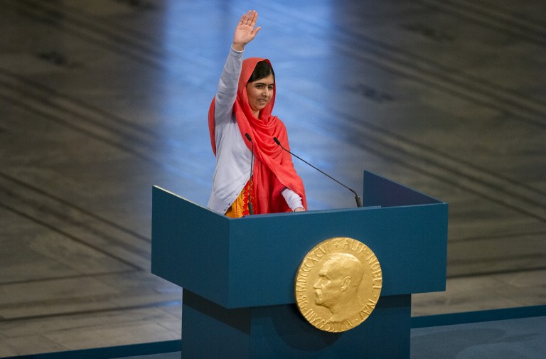 Malala, la joven paquistaní de 17 años que ganó el premio Nobel de la Paz