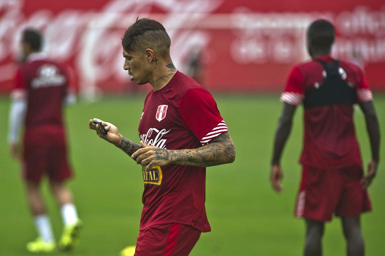Copa América: Guerrero realiza entrenamientos diferenciados con Perú, tras lesión