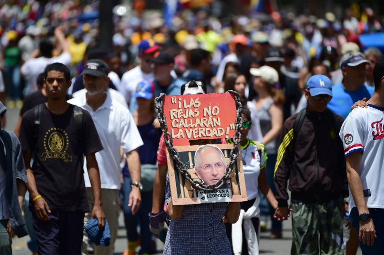 Oposición venezolana rechaza &quot;amenaza militar&quot; sin nombrar a Trump
