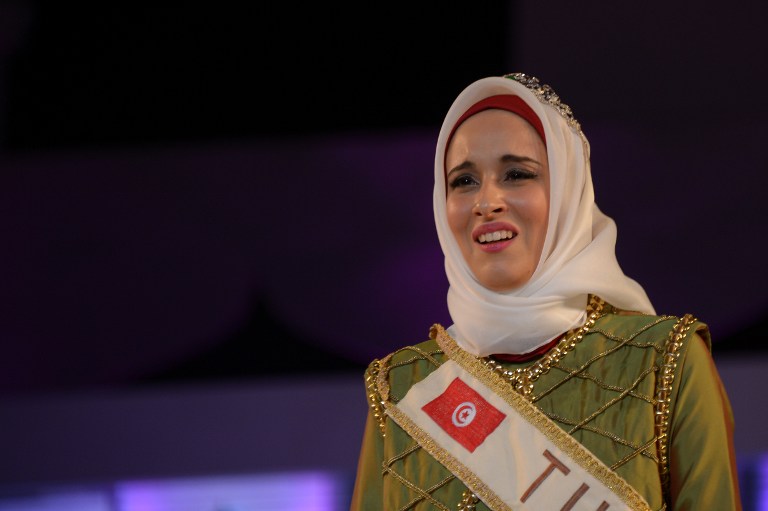 La nueva Miss Musulmana pide por Palestina