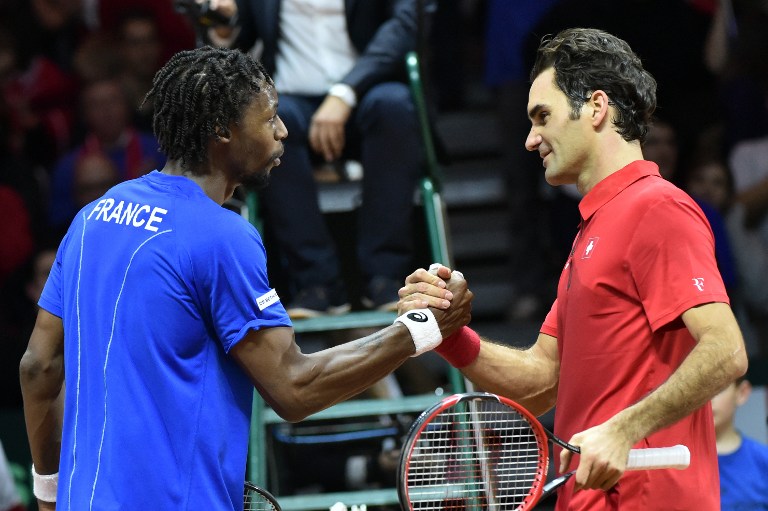 Francia y Suiza empatan 1-1 con Federer a medio gas