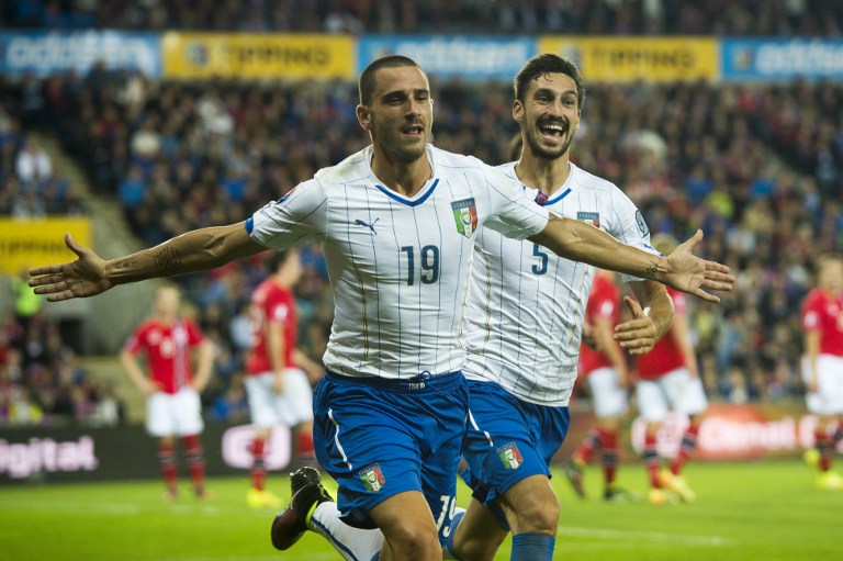 Italia gana 2-0 a Noruega en el primer partido oficial de Conte