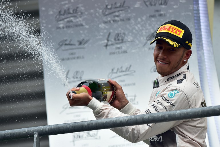 Hamilton domina de principio a fin en el GP de Bélgica