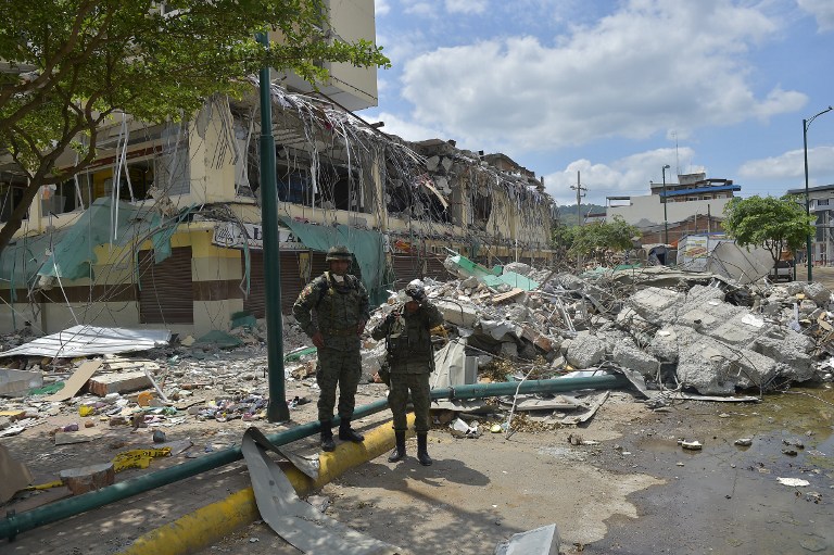 Unas 1.427 réplicas se han registrado desde el terremoto que sacudió Ecuador