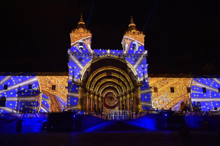 Se inaugura la 3ra edición de la Fiesta de la Luz en Quito