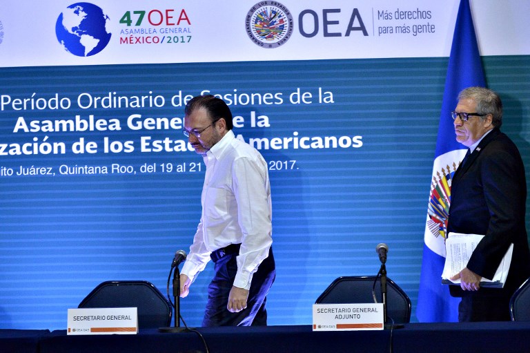 Crisis de Venezuela atrapa atención de la OEA