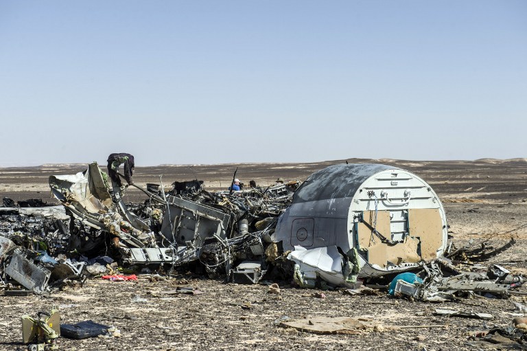Egipto y Rusia tratan de saber qué pasó con el avión accidentado