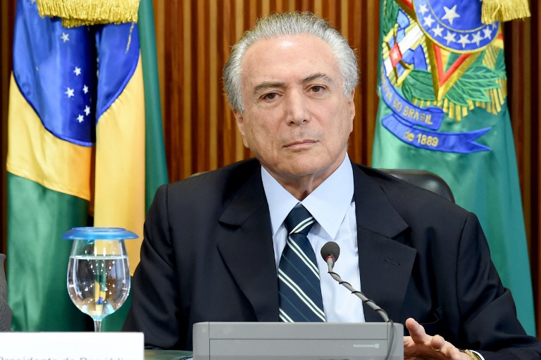 Temer defiende su Gobierno y reconoce que no tiene la popularidad de Rousseff