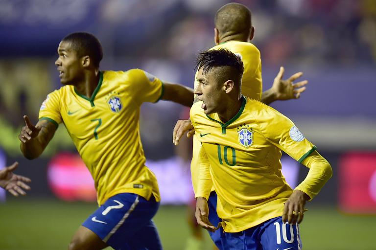 Neymar, la única gran estrella en el inicio de la Copa América-2015