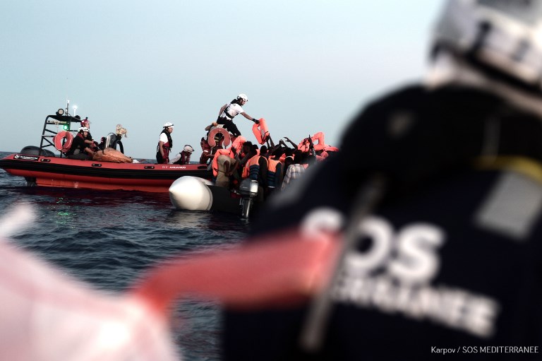 Los 629 migrantes del &quot;Aquarius&quot; se dirigen a España