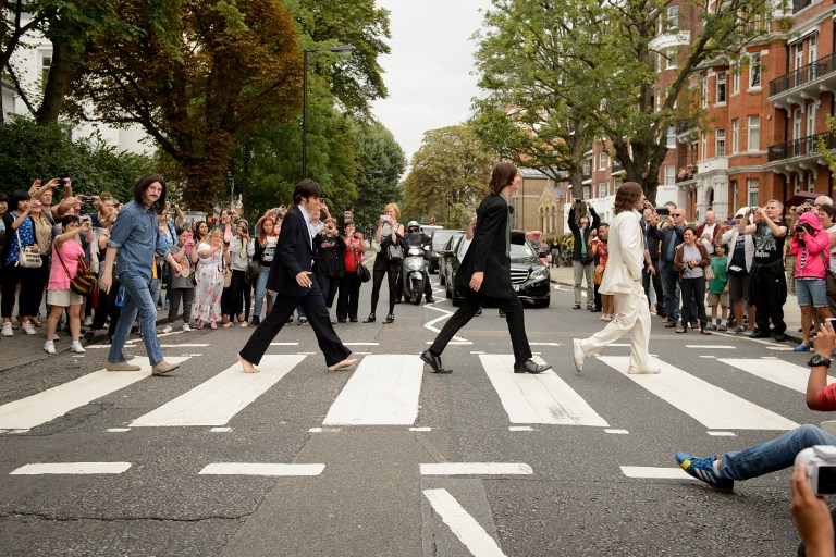 (VIDEO) Londres celebra 45 años de la foto &#039;Abbey Road&#039; de The Beatles