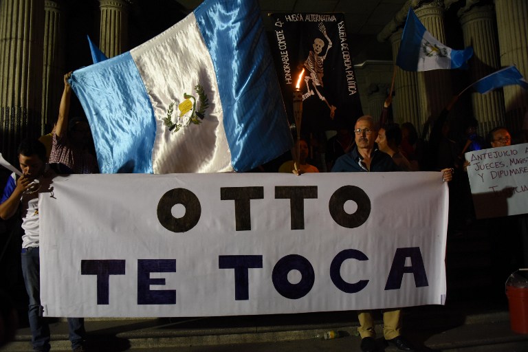 Dos ministros renuncian en Guatemala y ya suman cinco en tres días