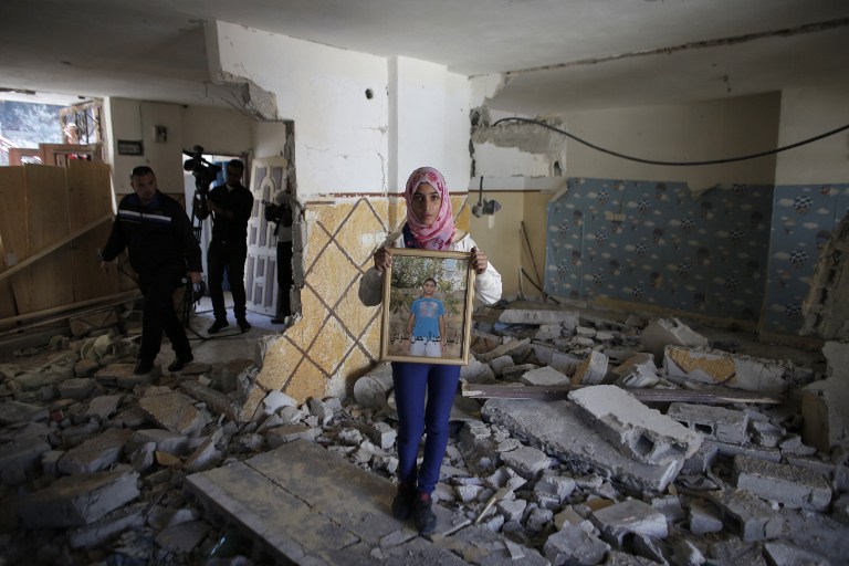 Israel destruye la casa de &quot;terrorista&quot; que asesinó a ecuatoriana
