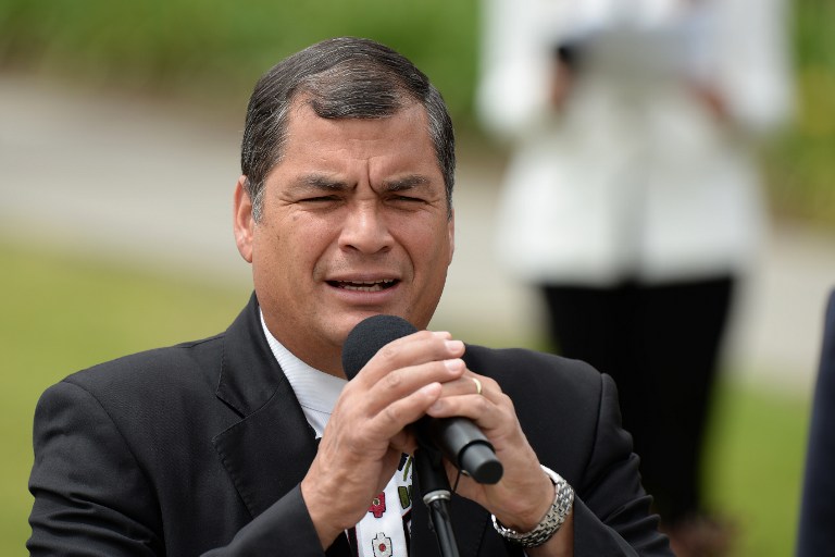 Correa cree innecesario consultar a ecuatorianos sobre reelección indefinida