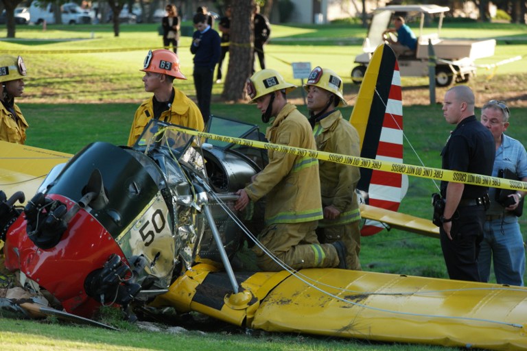 Harrison Ford se recupera tras estrellarse en una avioneta en Los Ángeles