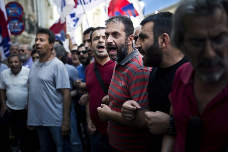 El &quot;sí&quot; contra el gobierno griego gana terreno a dos días del referéndum