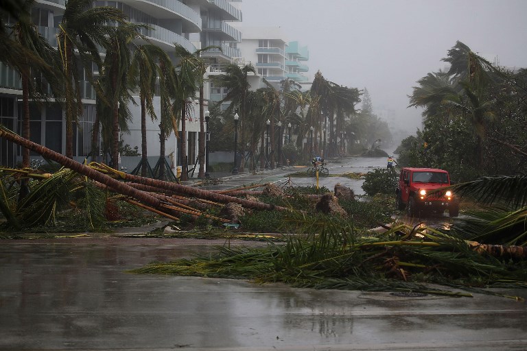 Huracán Irma deja sin electricidad a 4,5 millones de personas en Florida, Estados Unidos