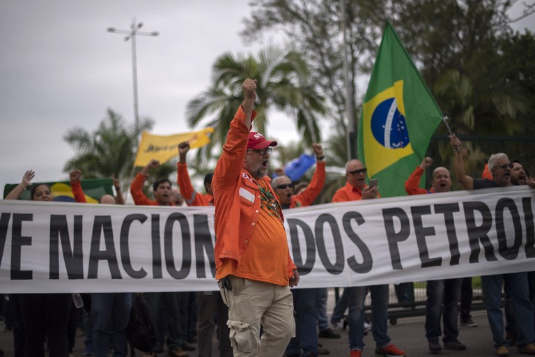 Brasil: petroleros abandonan paro por elevadas multas