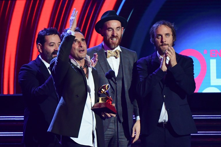 Ganadores de los premios Grammy Latino 2018