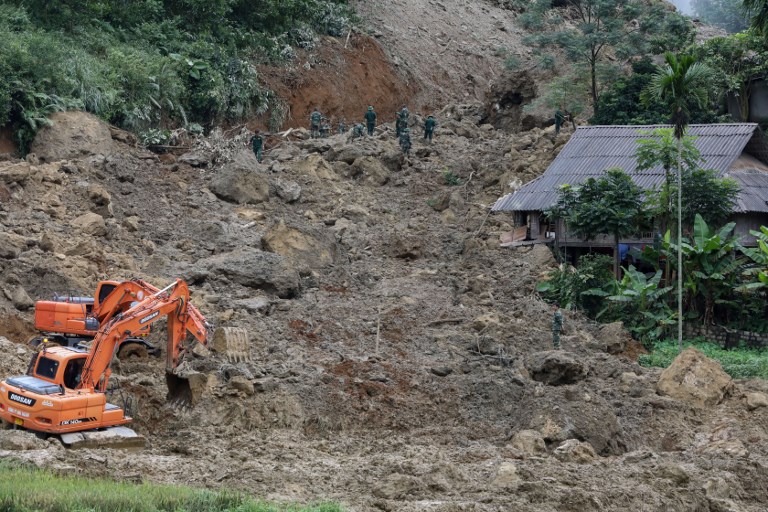 Inundaciones y deslaves dejan 37 muertos en Vietnam