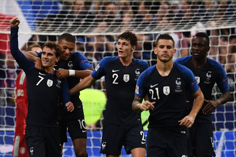 Francia remonta ante Alemania con doblete de Griezmann