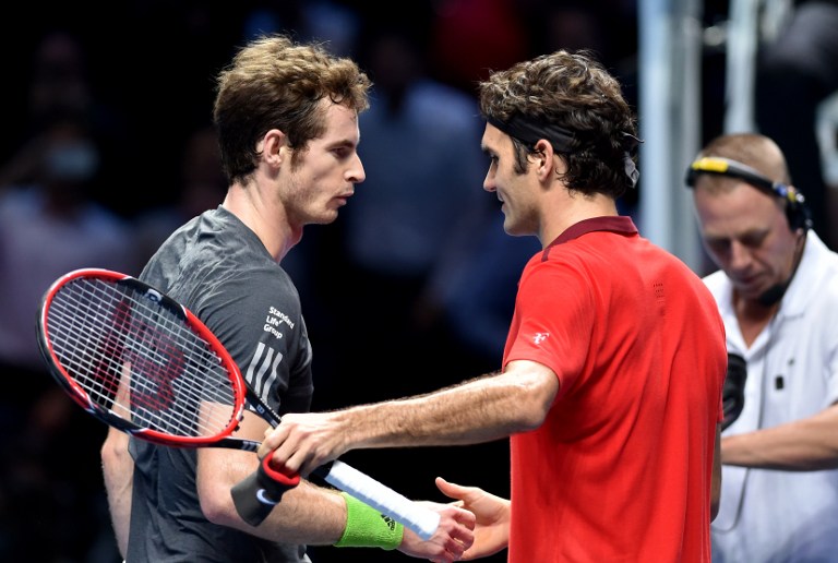 Federer despide a Murray del Torneo de Maestros con una aplastante derrota