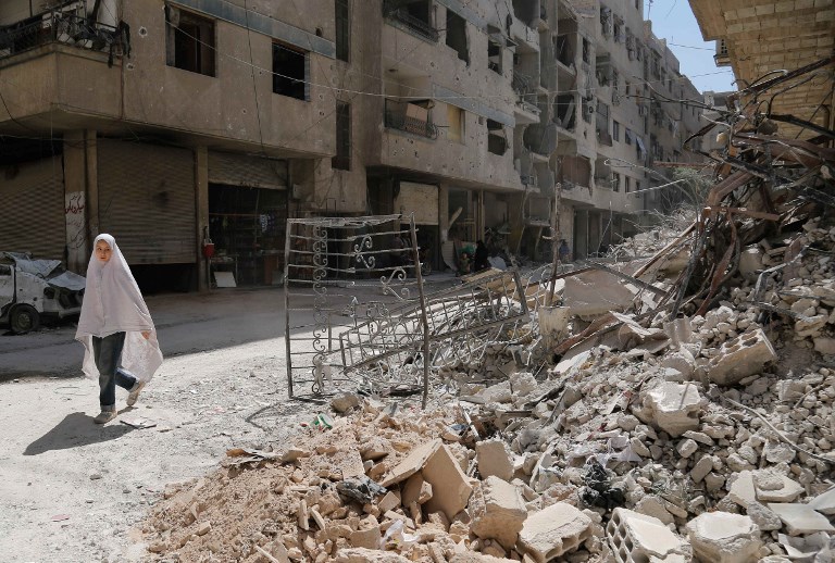 Ejército sirio anuncia cese de combates en un bastión rebelde cerca de Damasco
