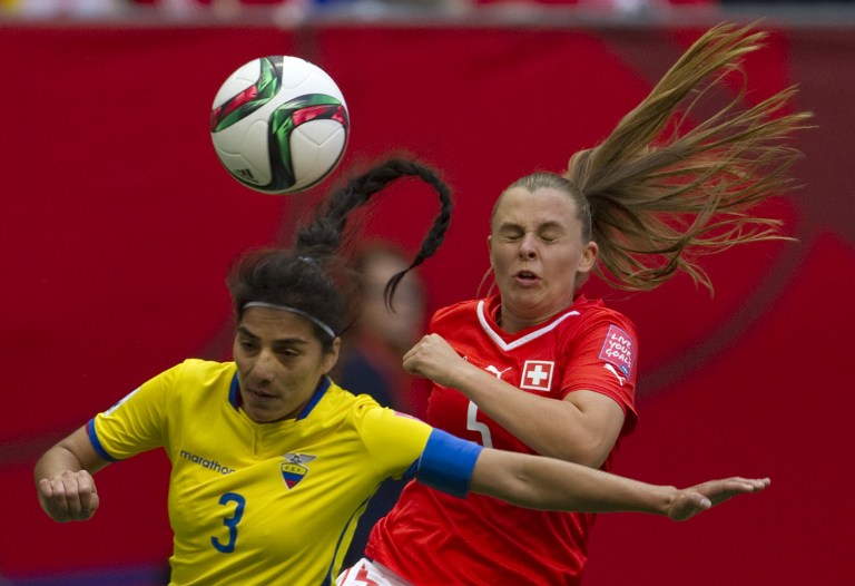 &quot;Navaja&quot; suiza despedazó 10-1 a Ecuador en Mundial femenino