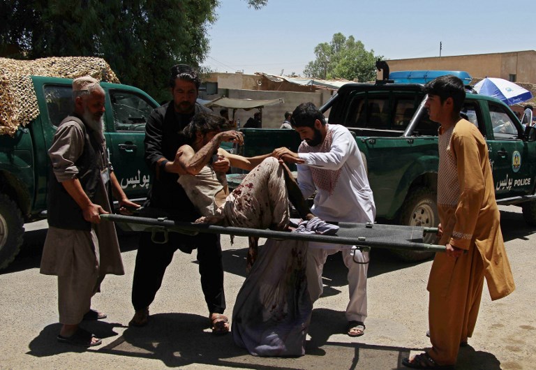 Cerca de 30 muertos durante un atentado en Afganistán
