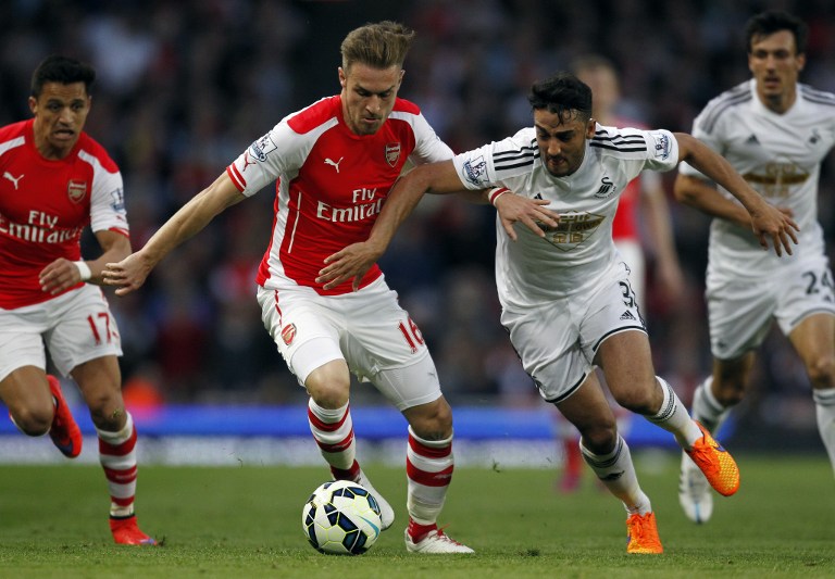 El Swansea de Montero sorprende al Arsenal y se lleva la victoria del Emirates