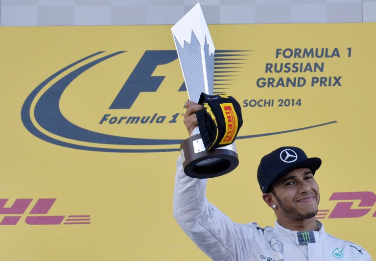 Hamilton más líder del mundial de F1 al ganar el Gran Premio de Rusia