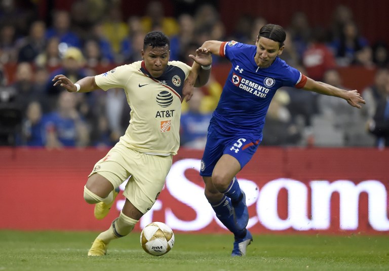 América y Cruz Azul empatan en la final de ida del fútbol mexicano