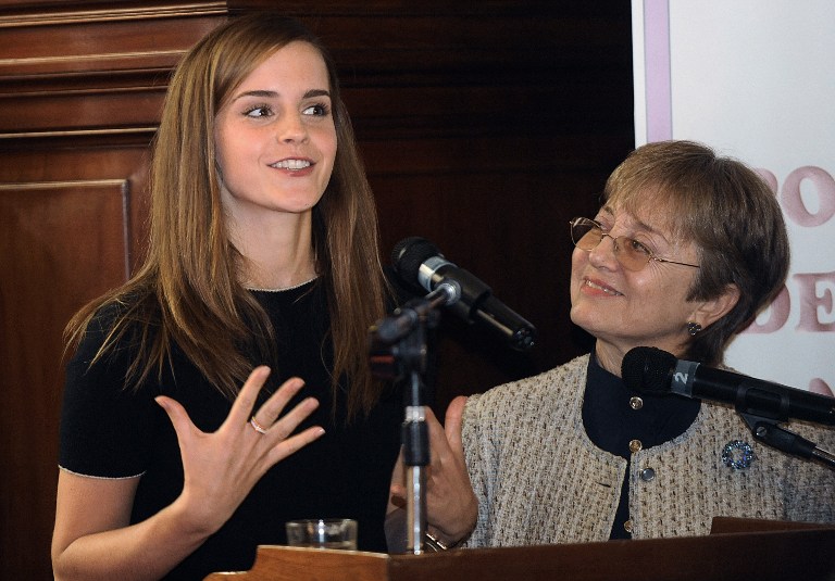Emma Watson promueve en Uruguay participación de mujeres en la política