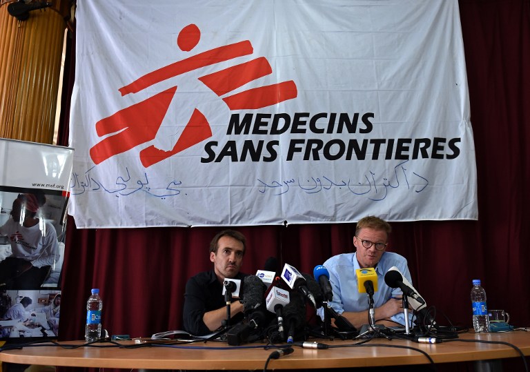 MSF rechaza fondos de EE.UU. para reconstruir hospital bombardeado en Kunduz