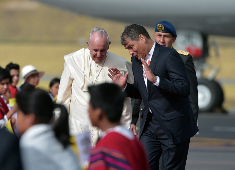 SIP recuerda al papa Francisco &quot;violación de libertad de prensa&quot; en Ecuador