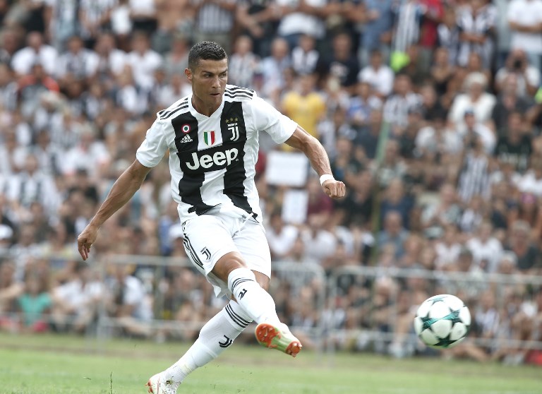 Cristiano Ronaldo debuta en Juventus con tanto y goleada