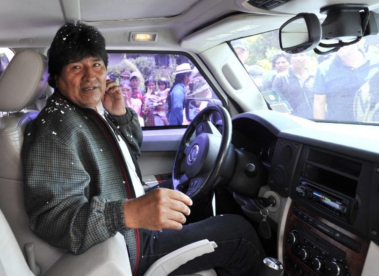 Morales busca un rotundo triunfo que le permita gobernar Bolivia sin oposición