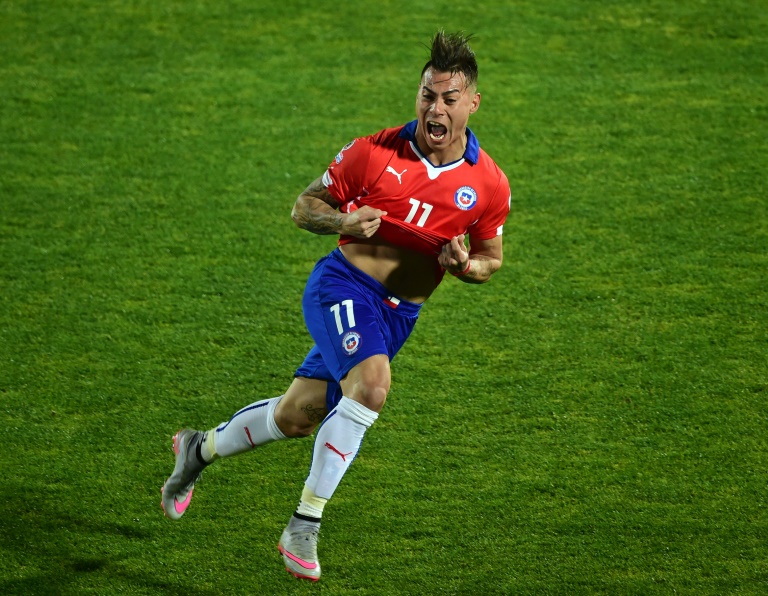 Eduardo Vargas lleva a Chile a la final de la Copa América y pasa a liderar la tabla de goleadores