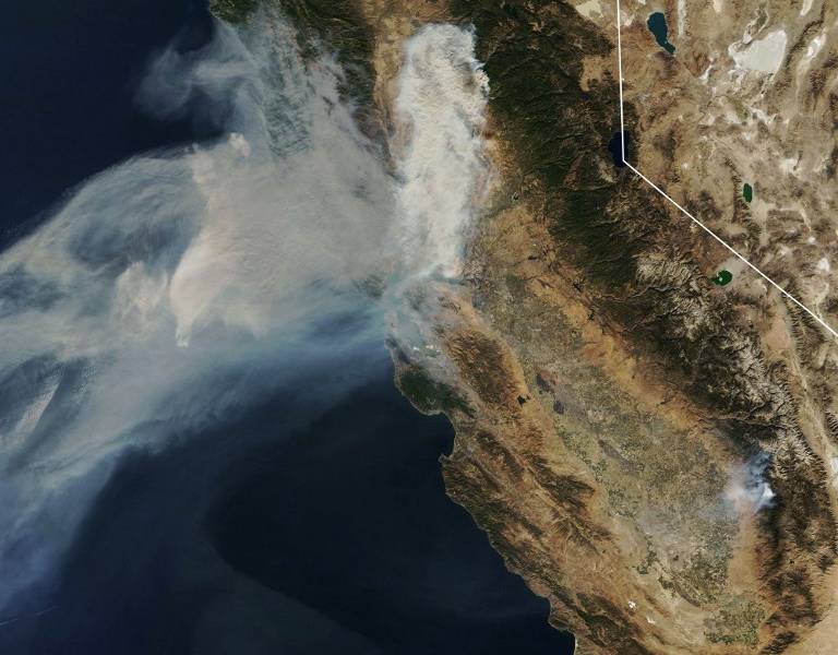 Contaminación por incendios paraliza San Francisco