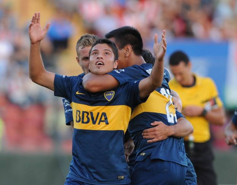 Boca Juniors gana 2-0 de visita al Palestino de Chile en la Copa Libertadores