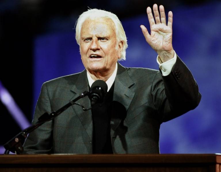 Fallece el pastor evangélico Billy Graham