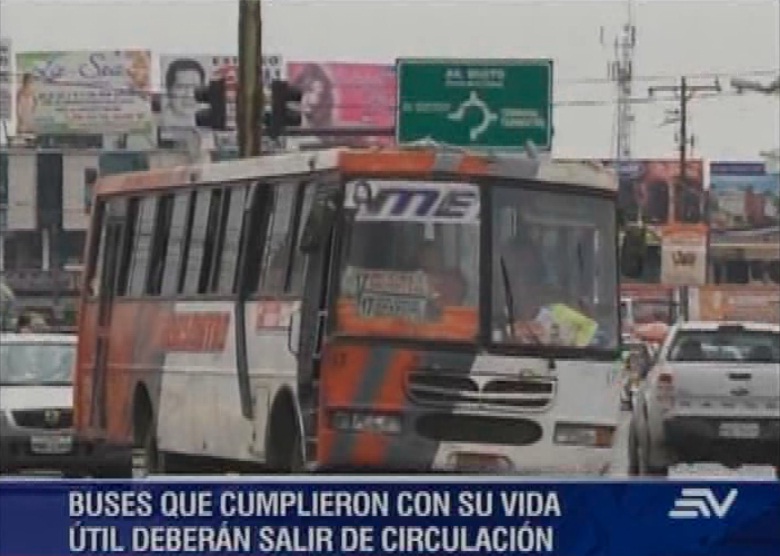 El 20% de buses de Santo Domingo podría salir de circulación