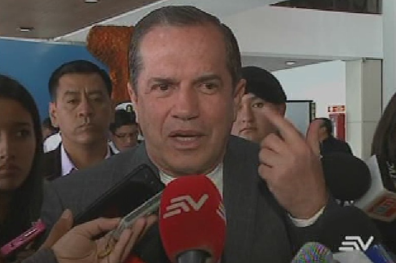 Ministro Patiño le responde a Fabricio Correa: &quot;él no sabe lo que está diciendo&quot;