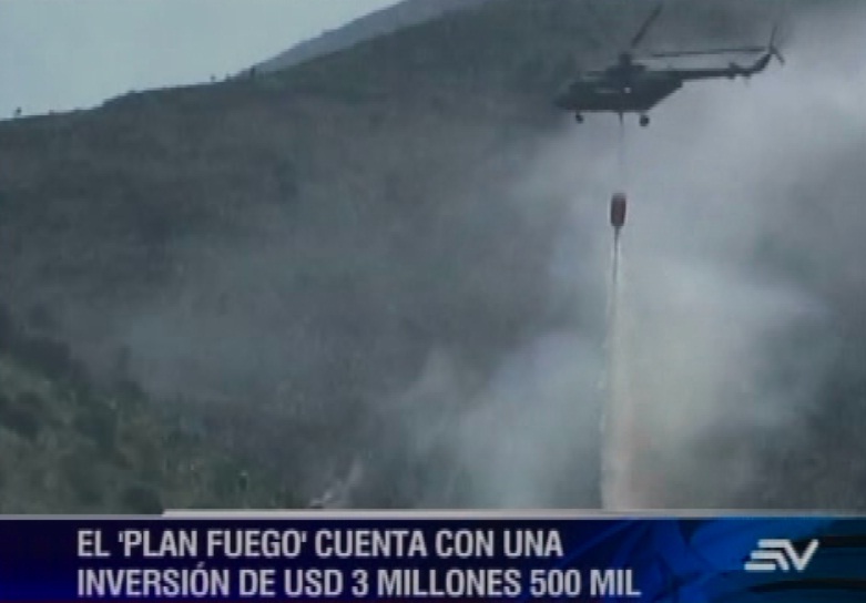 Municipio y bomberos de Quito buscan reducir incendios con &quot;Plan Fuego&quot;